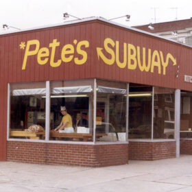 the first Subway Restaurant in Bridgeport, CT circa 1965